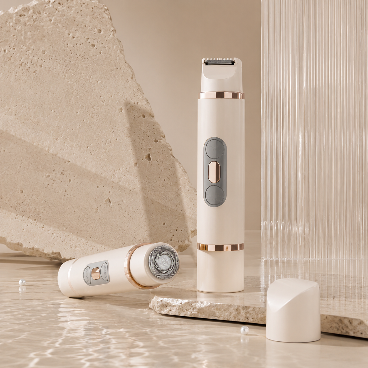 Dual-Head Electric Shaver